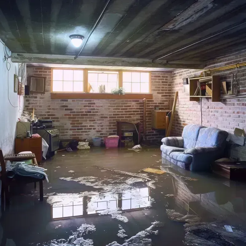 Flooded Basement Cleanup in South Windham, CT